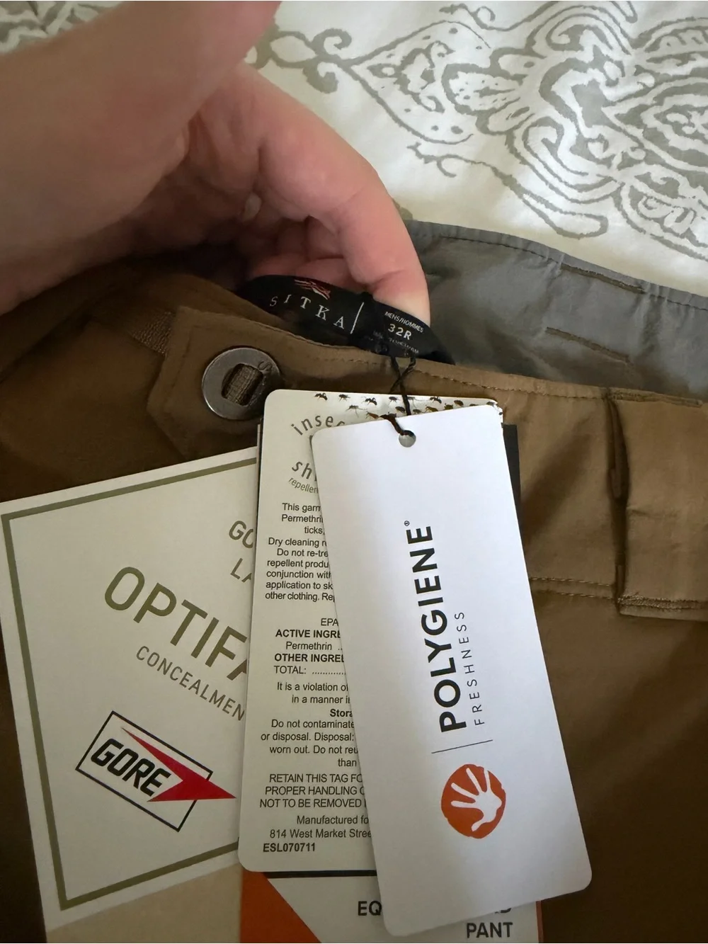 Men's Sitka Equinox Guard Pant. NWT.